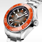 Omega Seamaster Planet Ocean 6000M 45.5mm Black Dial Silver Steel Strap Watch for Men - 21530462106001 Authentic Buy Shop Now