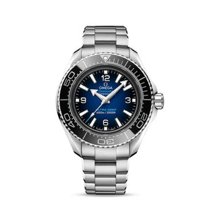 Omega Seamaster Planet Ocean 6000M Co Axial Master Chronometer Blue Dial Silver Steel Strap Watch for Men - 21530462103001 Authentic Buy Shop Now