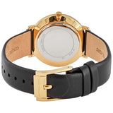 Michael Kors Pyper Black Dial Black Leather Strap Watch For Women - MK2747 Authentic Buy Shop Now