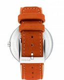 Gucci Interlocking G Quartz Orange Dial Orange Leather Strap Watch For Women - YA133316 Authentic Buy Shop Now