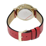 Coach Perry Red Dial Red Leather Strap Watch for Women - 14503852 Authentic Buy Shop Now