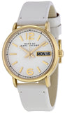 Marc Jacobs Fergus Grey Dial Grey Leather Strap Watch for Women - MBM8654 Authentic Buy Shop Now