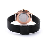 Daniel Wellington Petite Ashfield Black Dial Black Mesh Strap Watch for Women - DW00100307 Authentic Buy Shop Now
