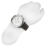 Tissot PR 100 Sport Quartz Chronograph Silver Dial Brown Leather Strap Watch For Men - T101.617.16.031.00 Authentic Buy Shop Now
