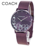 Coach Perry Purple Dial Purple Mesh Bracelet Watch for Women - 14503823 Authentic Buy Shop Now