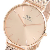 Daniel Wellington Petite Rose Gold Dial Rose Gold Mesh Strap Watch For Women - DW00100472 Authentic Buy Shop Now