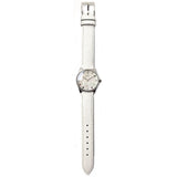 Gucci G-Timeless Mother of Pearl White Dial White Leather Strap Watch For Women - YA126597 Authentic Buy Shop Now
