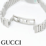Gucci G Timeless Diamonds Mother of Pearl Dial Silver Steel Strap Watch For Women - YA126504 Authentic Buy Shop Now