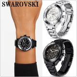 Swarovski Dextera Chronograph Silver Dial Silver Steel Strap Watch for Women - 5641297 Authentic Buy Shop Now