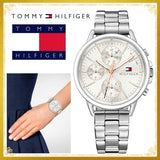 Tommy Hilfiger Carly White Dial Silver Stainless Steel Strap Watch for Women - 1781787 Authentic Buy Shop Now