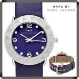 Marc Jacobs Marc Purple Dial Purple Leather Strap Watch for Women - MBM8530 Authentic Buy Shop Now