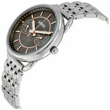 Fossil Tailor Mother of Pearl Black Dial Silver Steel Strap Watch for Women - ES3911 Authentic Buy Shop Now