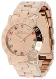 Marc Jacobs Blade Rose Gold Dial Rose Gold Steel Strap Watch for Women - MBM3142 Authentic Buy Shop Now