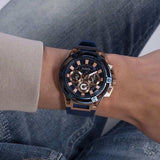 Guess Matrix Multifunction Blue Dial Blue Rubber Strap Watch for Men - GW0423G4 Authentic Buy Shop Now