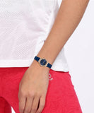 Guess Cosmo Diamonds Blue Blue Dial Blue Silicone Strap Watch for Women - GW0034L4 Authentic Buy Shop Now