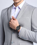 Guess Commander Black Dial Black Rubber Strap Watch for Men - GW0211G3 Authentic Buy Shop Now