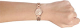 Fossil Carlie Rose Gold Dial Rose Gold Steel Strap Watch for Women - ES4301 Authentic Buy Shop Now