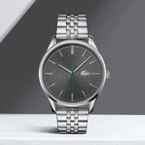 Lacoste Vienna Gray Dial Gray Steel Strap Watch for Men - 2011073T Authentic Buy Shop Now