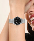 Emporio Armani Minimalist Black Dial Silver Steel Strap Watch for Men - AR11600 Authentic Buy Shop Now