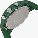 Lacoste 12.12 Chronograph Green Dial Green Silicone Strap Watch for Men - 2010973 Authentic Buy Shop Now