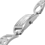 Michael Kors Empire Three Hand Silver Dial Silver Steel Strap Watch For Women - MK7407 Authentic Buy Shop Now