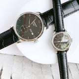 Tissot Le Locle Automatic Lady Black Dial Black Leather Strap Watch for Women - T41.1.123.57 Authentic Buy Shop Now