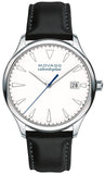 Movado Heritage Calendoplan White Dial Black Leather Strap Watch for Men - 3650002 Authentic Buy Shop Now
