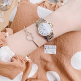 Tissot Carson Lady White Dial Two Tone Steel Strap Watch For Women - T085.210.22.013.00 Authentic Buy Shop Now