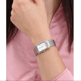 Fossil Raquel Three Hand Date White Dial Silver Steel Strap Watch for Women - ES5221 Authentic Buy Shop Now