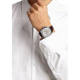 Hugo Boss Driver Quartz Silver Dial Brown Leather Strap Watch For Men - HB1512881 Authentic Buy Shop Now