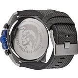 Diesel Mega Chief Chronograph Black Dial Black Nylon Strap Watch For Men - DZ4500 Authentic Buy Shop Now