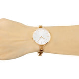 Calvin Klein Graphic Silver Dial Rose Gold Steel Strap Watch for Women - K7E23646 Authentic Buy Shop Now