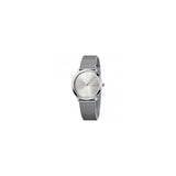 Calvin Klein Minimal Silver Dial Silver Mesh Bracelet Watch for Women - K3M2212Z Authentic Buy Shop Now