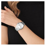 Michael Kors Runway Chronograph Silver Dial Silver Steel Strap Watch For Women - MK7325 Authentic Buy Shop Now