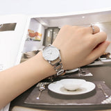Calvin Klein Dainty Diamonds Silver Dial Sliver Steel Strap Watch for Women - K7L2314T Authentic Buy Shop Now