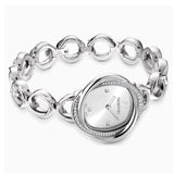 Swarovski Crystal Flower Silver Dial Silver Steel Strap Watch for Women - 5547622 Authentic Buy Shop Now