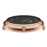 Daniel Wellington Petite Cornwall Black Dial Black Nylon Strap Watch for Women - DW00100247 Authentic Buy Shop Now