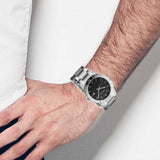 Calvin Klein City Black Dial Silver Steel Strap Watch for Men - K7Q21141 Authentic Buy Shop Now