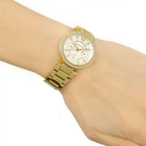Michael Kors Parker White Dial Gold Steel Strap Watch for Women - MK6056 Authentic Buy Shop Now