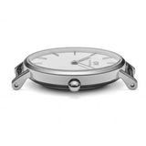 Daniel Wellington Petite Sterling White Dial Silver Mesh Bracelet Watch For Women - DW00100164 Authentic Buy Shop Now