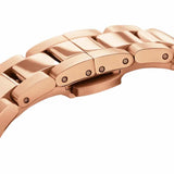 Daniel Wellington Iconic Link Pink Dial Rose Gold Steel Strap Watch For Women - DW00100333 Authentic Buy Shop Now