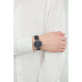 Daniel Wellington Classic Reading Black Dial Black Leather Strap Watch For Men - DW00100135 Authentic Buy Shop Now