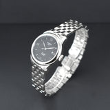 Tissot Le Locle Automatic Lady Black Dial Silver Steel Strap Watch For Women - T006.207.11.058.00 Authentic Buy Shop Now