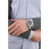 Maserati Competizione Chronograph Black Dial Silver Steel Strap Watch For Men - R8853100012 Authentic Buy Shop Now