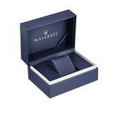 Maserati Traguardo Chronograph Blue Dial Black Silicone Strap Watch For Men - R8871612046 Authentic Buy Shop Now