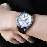 Hugo Boss Driver Quartz Silver Dial Brown Leather Strap Watch For Men - HB1512881 Authentic Buy Shop Now