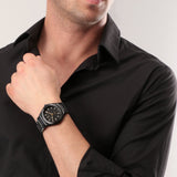 Maserati Triconic Analog Black Dial Black Steel Strap Watch For Men - R8853139004 Authentic Buy Shop Now
