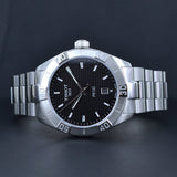 Tissot PR 100 Sport Quartz Black Dial Silver Steel Strap Watch For Men - T101.610.11.051.00 Authentic Buy Shop Now