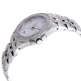 Bulova Crystal Pave Silver Dial Silver Steel Strap Watch for Men - 96B235 Authentic Buy Shop Now