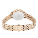 Coach Delancey Mother of Pearl White Dial Rose Gold Steel Strap Watch for Women - 14502479 Authentic Buy Shop Now